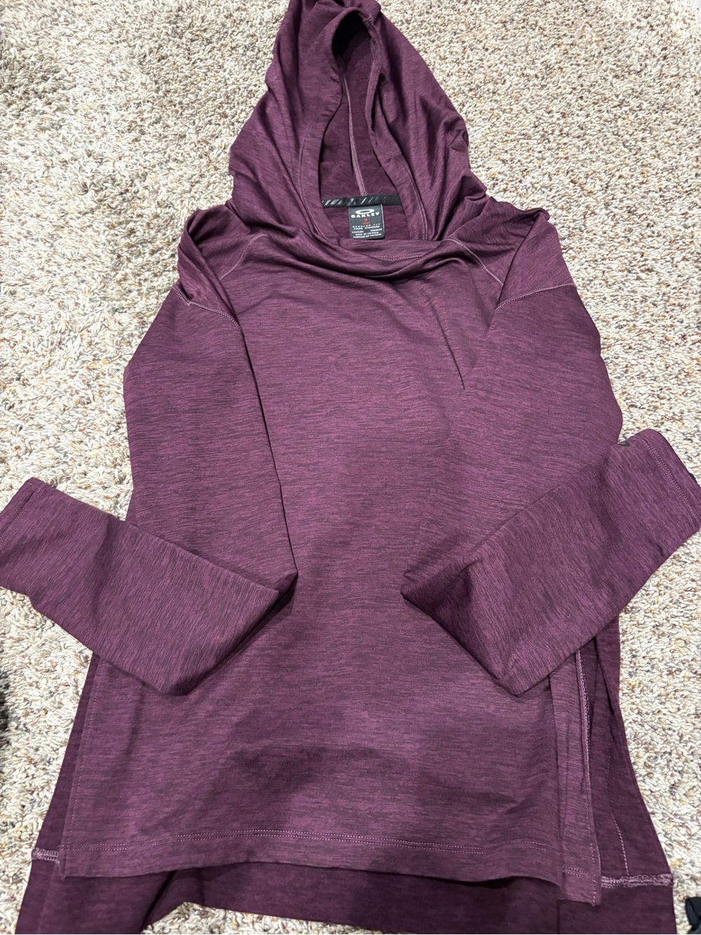 Oakley Women's Plum Hooded Pullover Sweatshirt